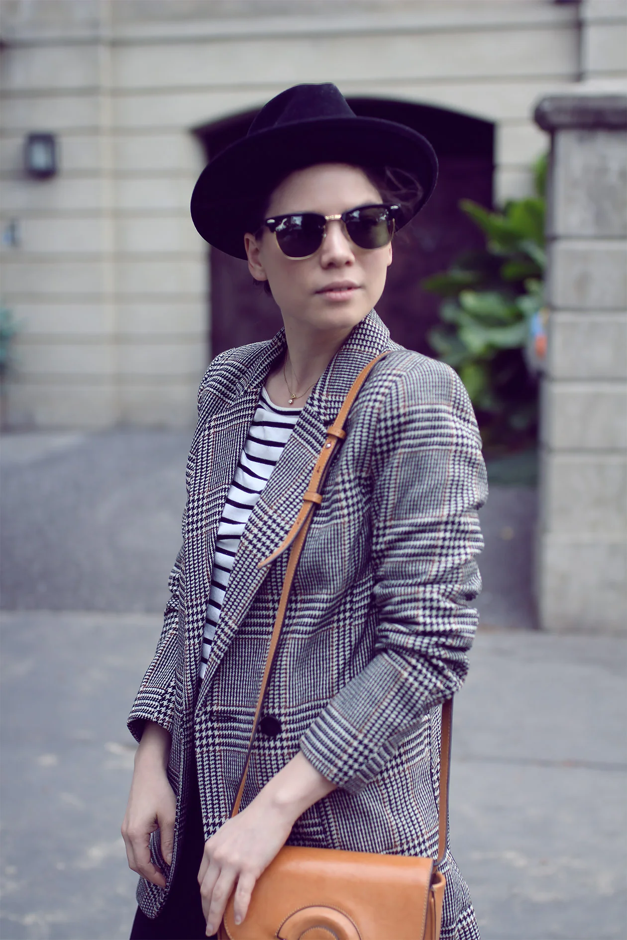 The Oversized Tweed Blazer