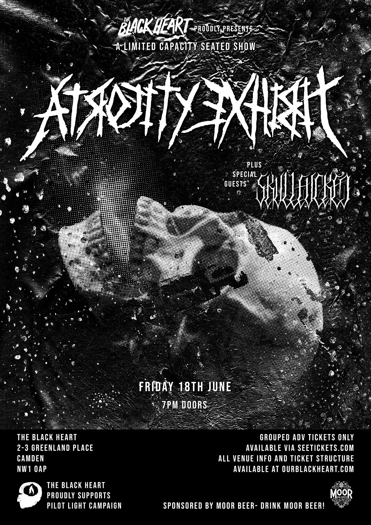 [POSTPONED] - THE ATROCITY EXHIBIT + SKULLFUCKED - LIMITED CAPACITY ...