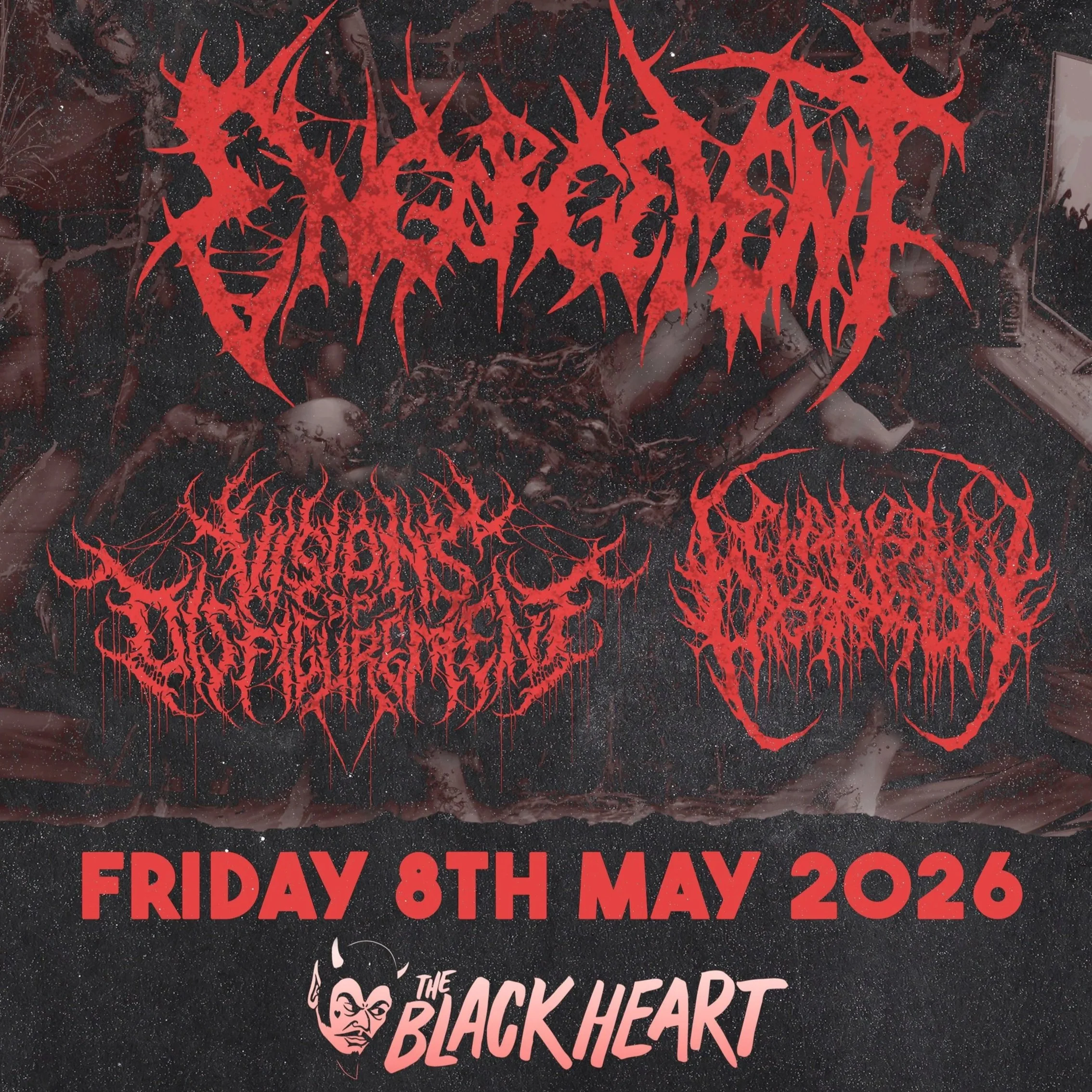 ENGORGEMENT / VISIONS OF DISFIGUREMENT / CHAINSAW CASTRATION