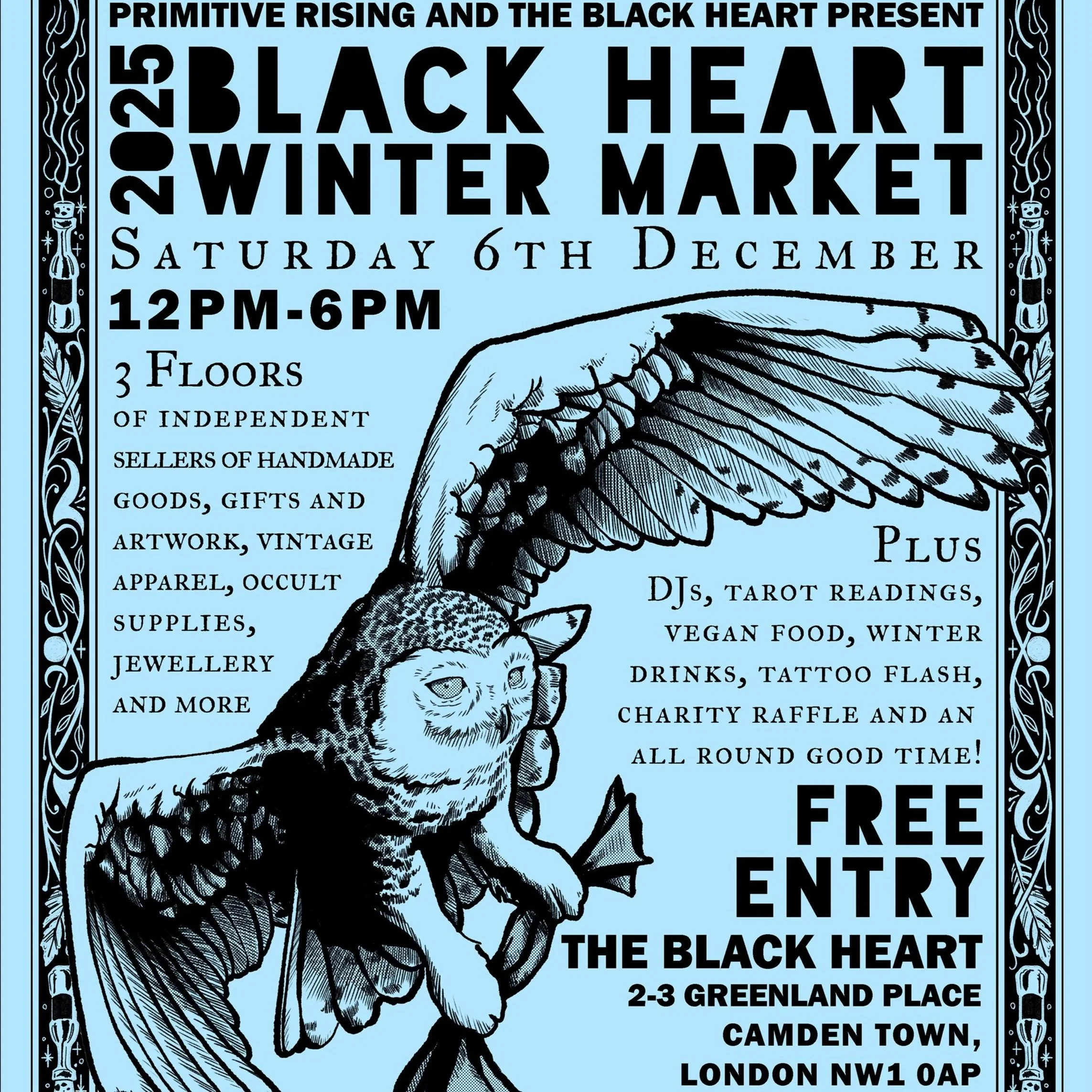 PRIMITIVE RISING x BLACK HEART WINTER MARKET 2026