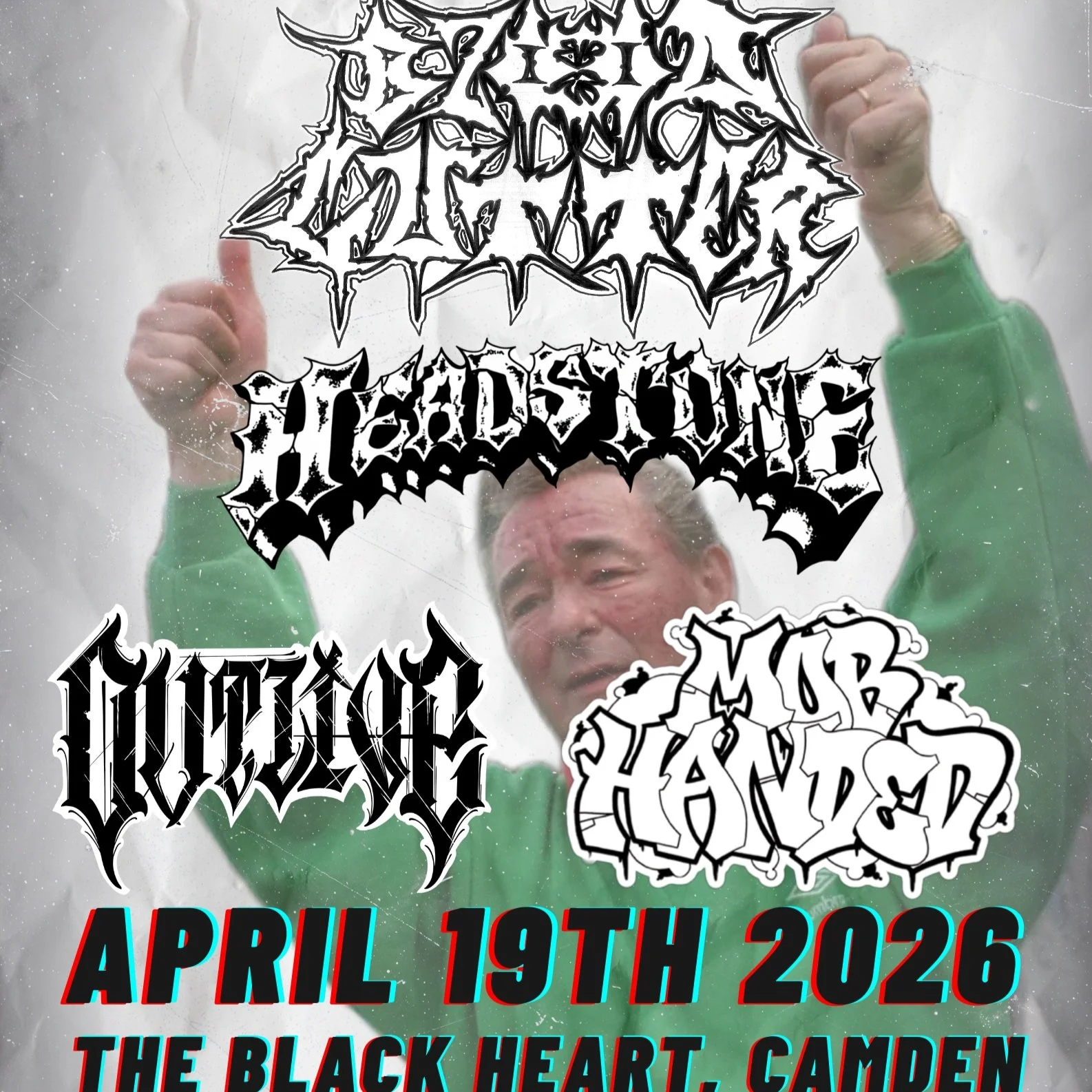 BLOOD GUTTER / HEADSTONE / OUTLIVE / MOB HANDED