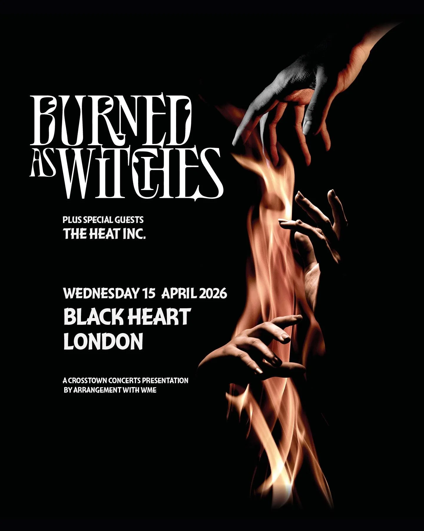 TONIGHT ! @burnedaswitches hit Camden Town for an album pre-release show at @ourblackheart &hellip; BAWs is the side project of the multi-talented Rick McMurray (of Ash), formed in 2021 and ready to unleash fully upon the world.. support tonight come