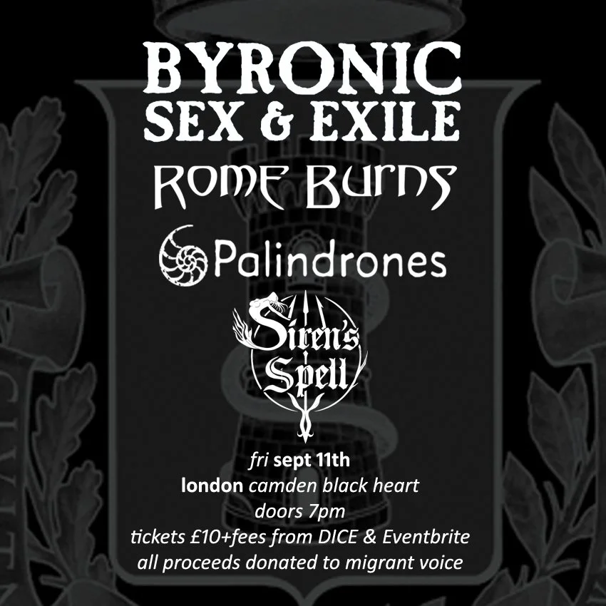 BYRONIC SEX &amp; EXILE