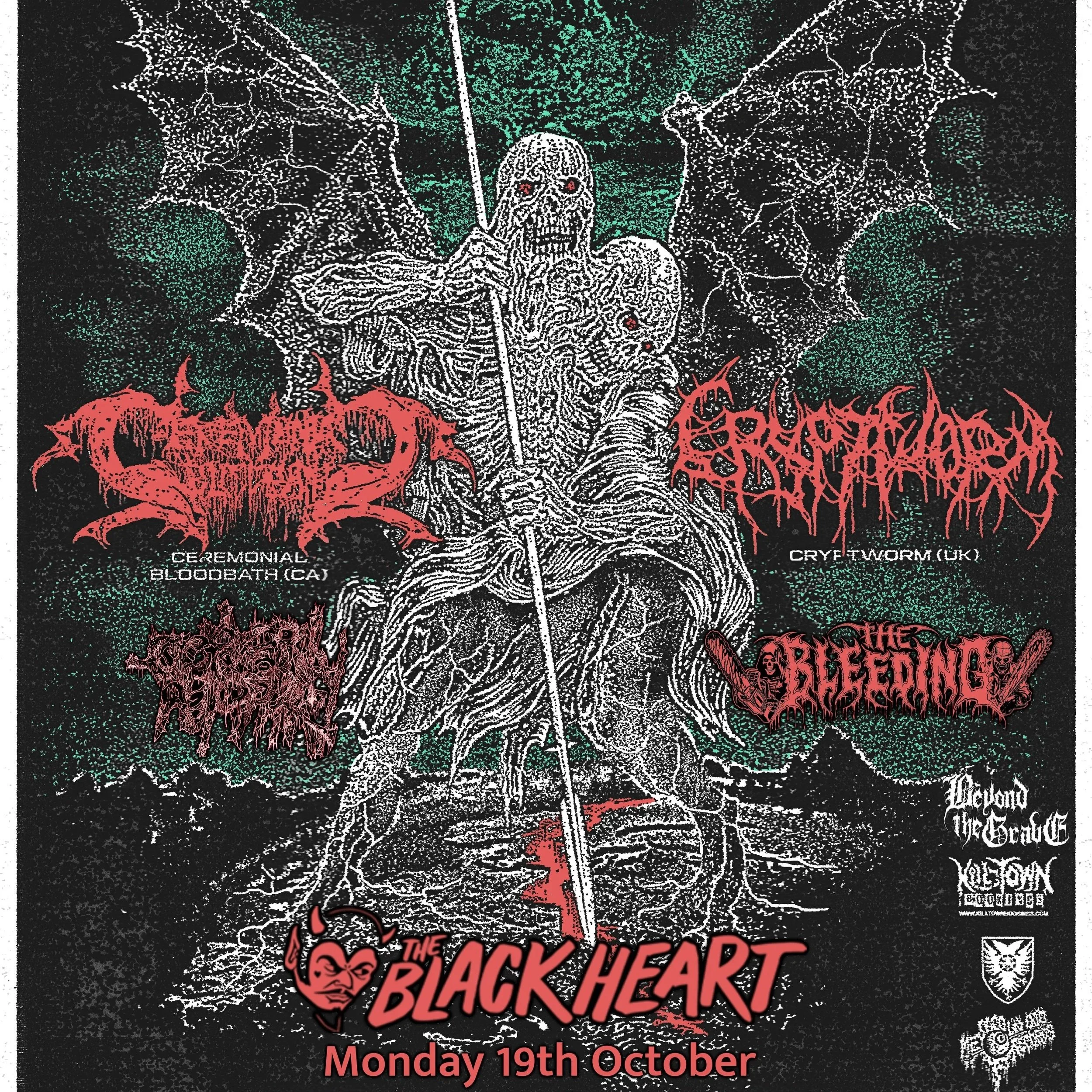 CEREMONIAL BLOODBATH + CRYPTWORM