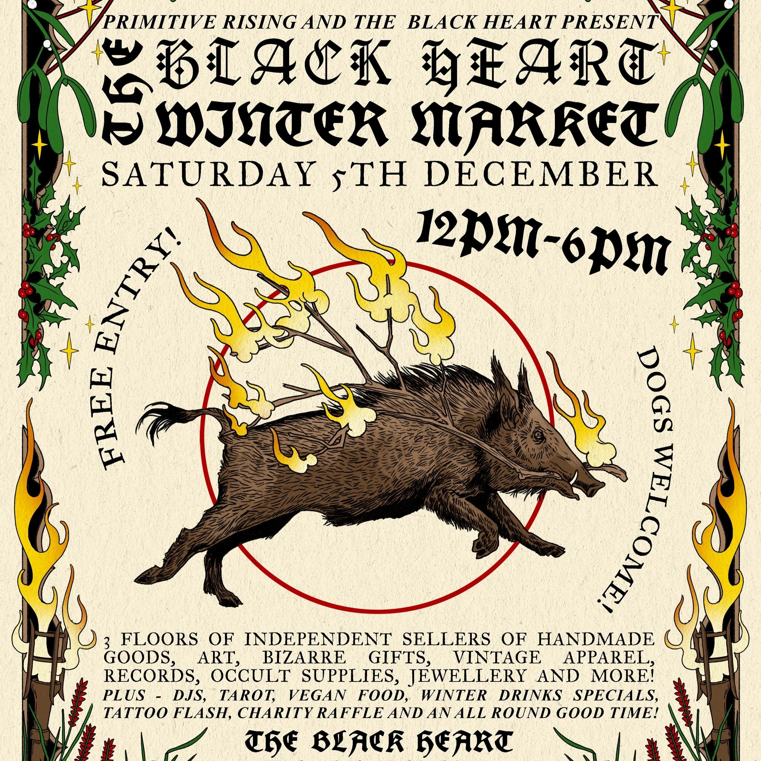 THE BLACK HEART WINTER MARKET 2026