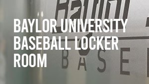 Baylor Baseball Locker Room