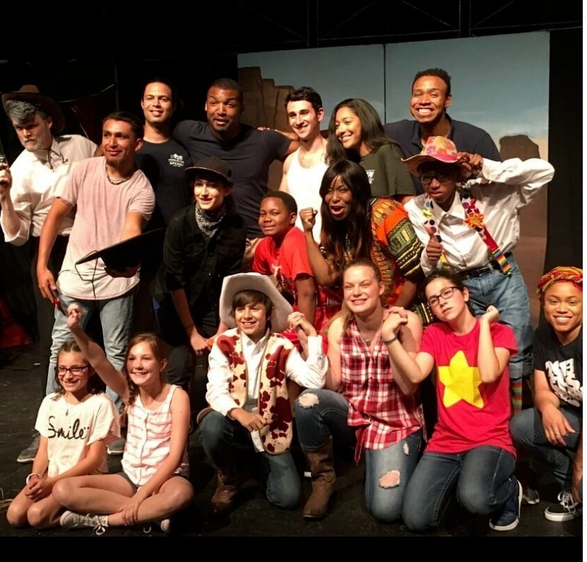 Off Broadway Cast of King Of The Rodeo Musical
