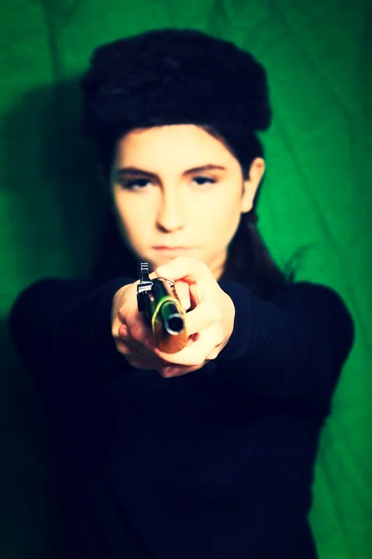 Carme Muñoz Sanz as Bobby Joe-My name is Carme and this my third off-Broadway show with Ms. Bennett. Working on “King of the Rodeo” is lots of fun (and work too, but let's skip over that part). I'm glad to have been able to be a part of this great play with such amazing people . Hope you all enjoyed watching it as much as I did working on it. :) Carme has studied with Bennett Academy for three years.