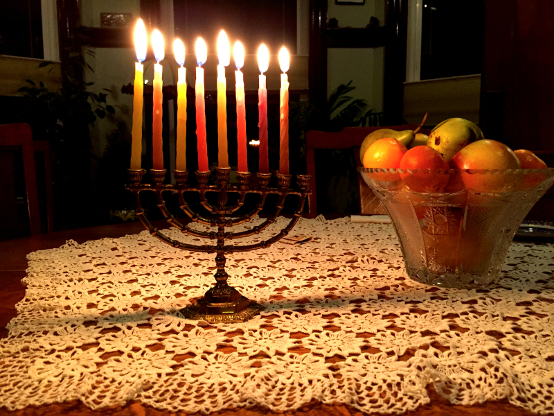 menorah in brookline (sonya kovacic)