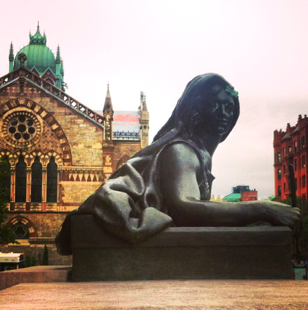 art and science sculpture in copley square (lauren walleser)