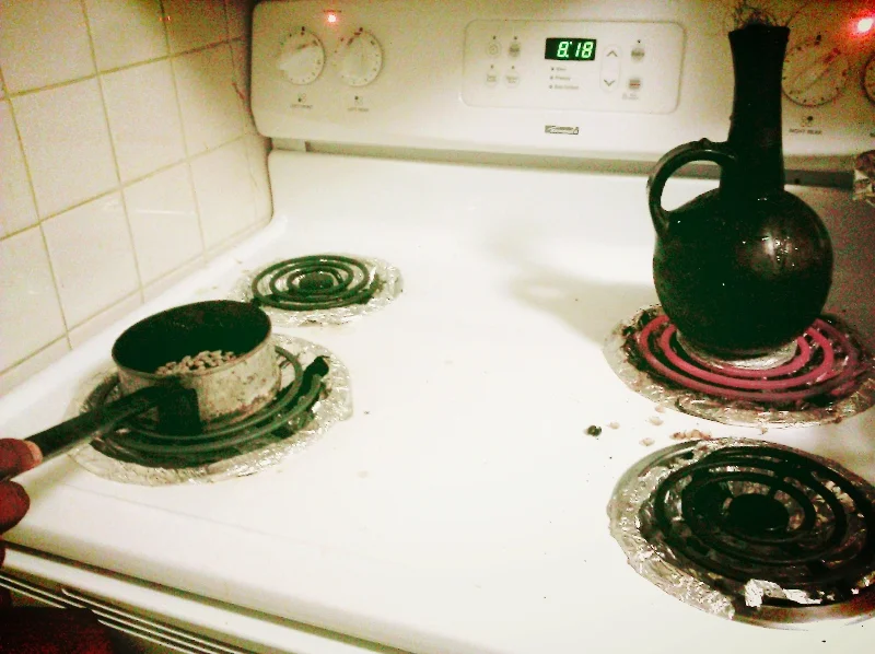 roasting ethiopian coffee beans, south end (sonya kovacic)