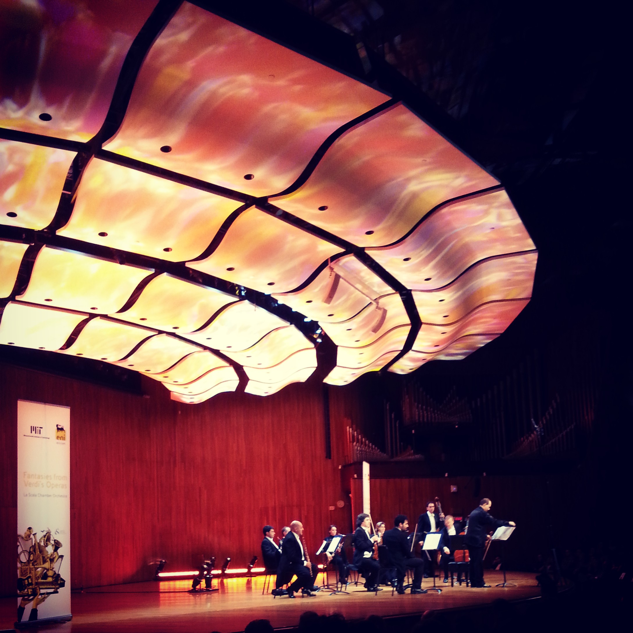 Teatro alla Scala Chamber Orchestra performing at MIT (sonya kovacic)