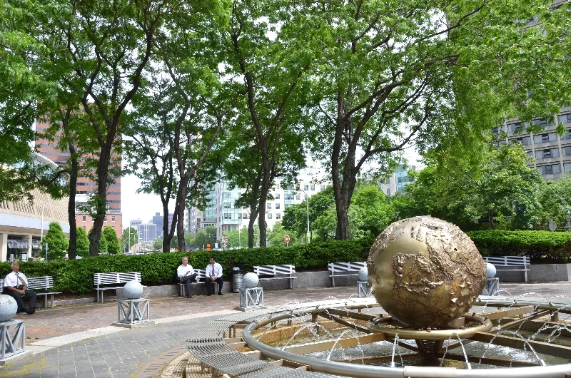 galaxy: earth sphere by joe davis, in kendall square (sonya kovacic)