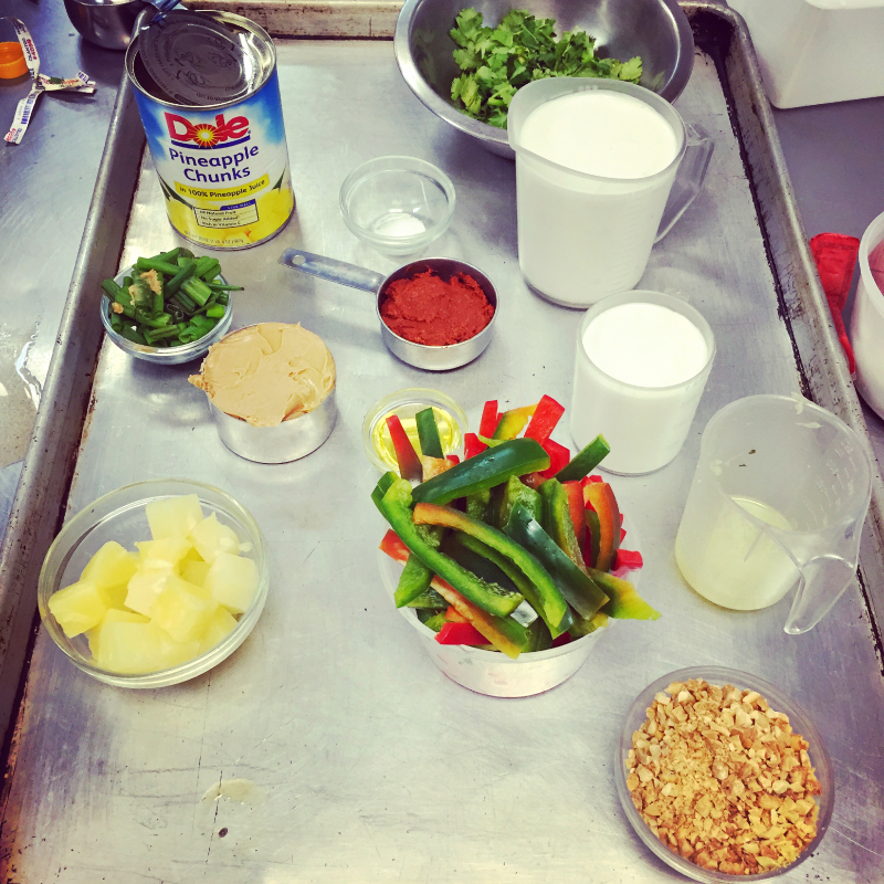 making curry, cambridge culinary instittute (sonya kovacic)