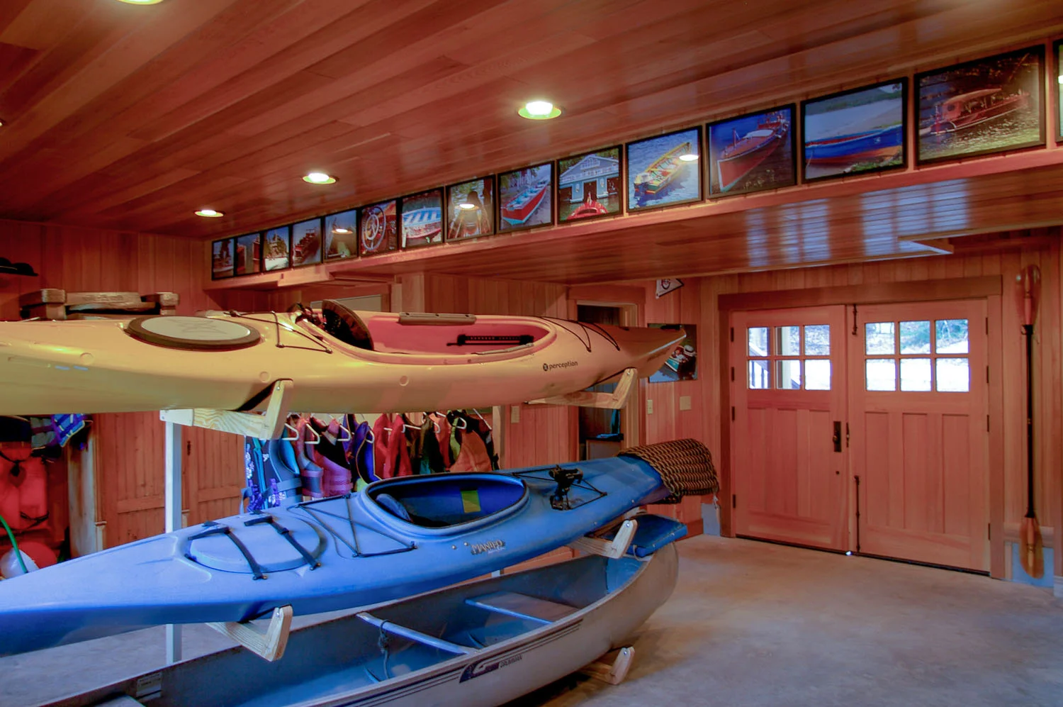 Custom Boat House Construction, New Hampshire