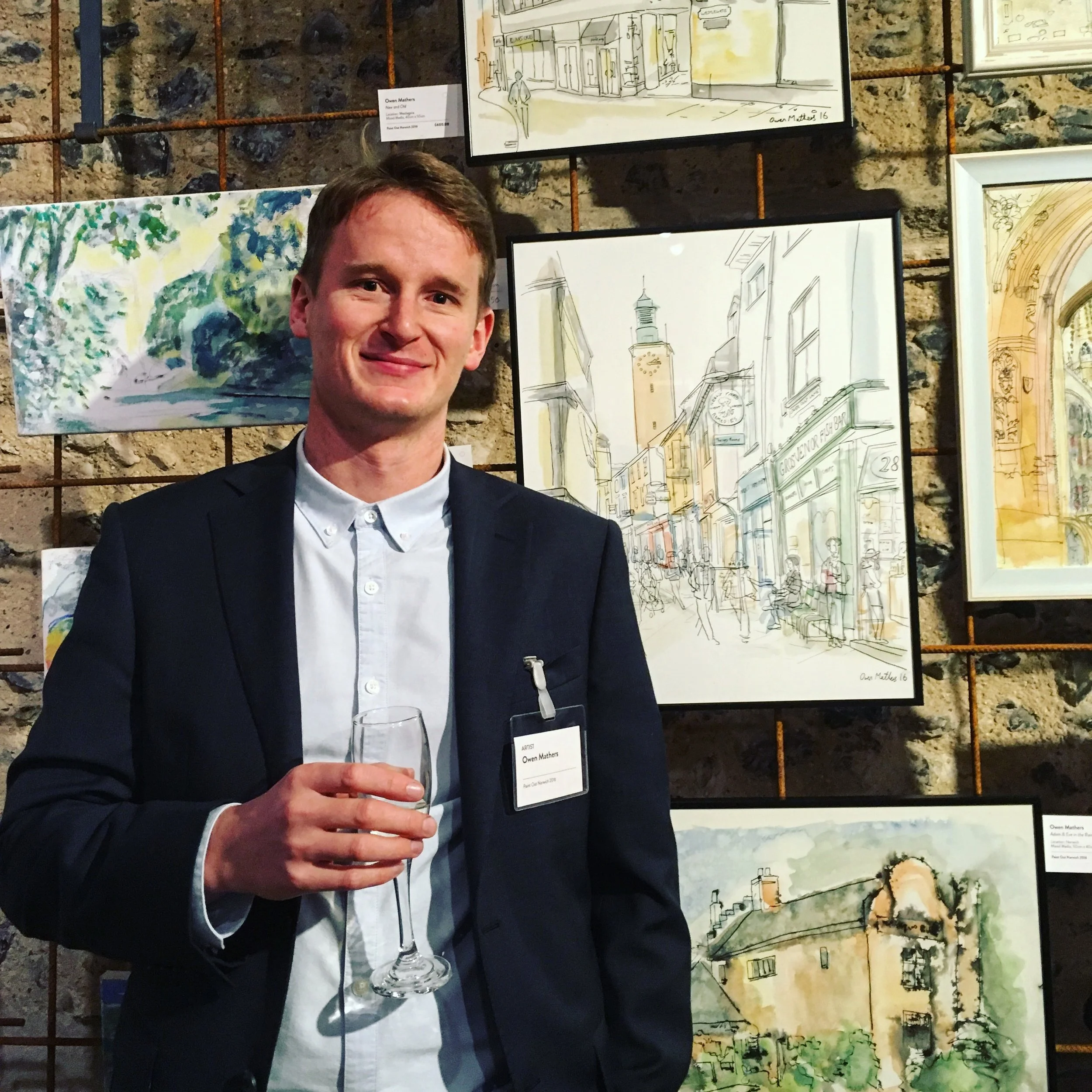 The artist and his work