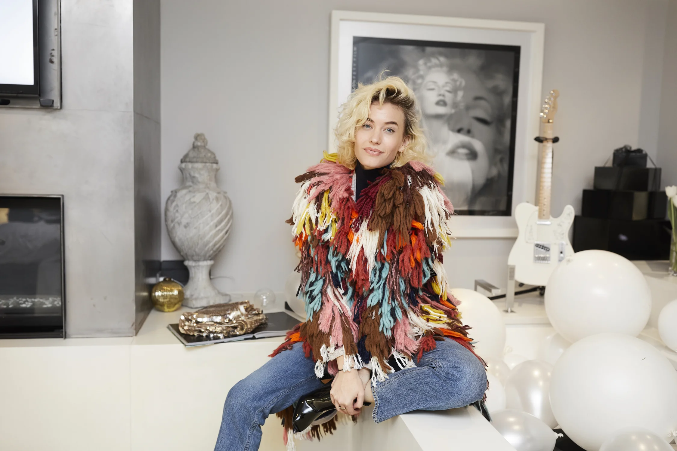 Zanita Whittington x The Outnet (coat by Chloe)