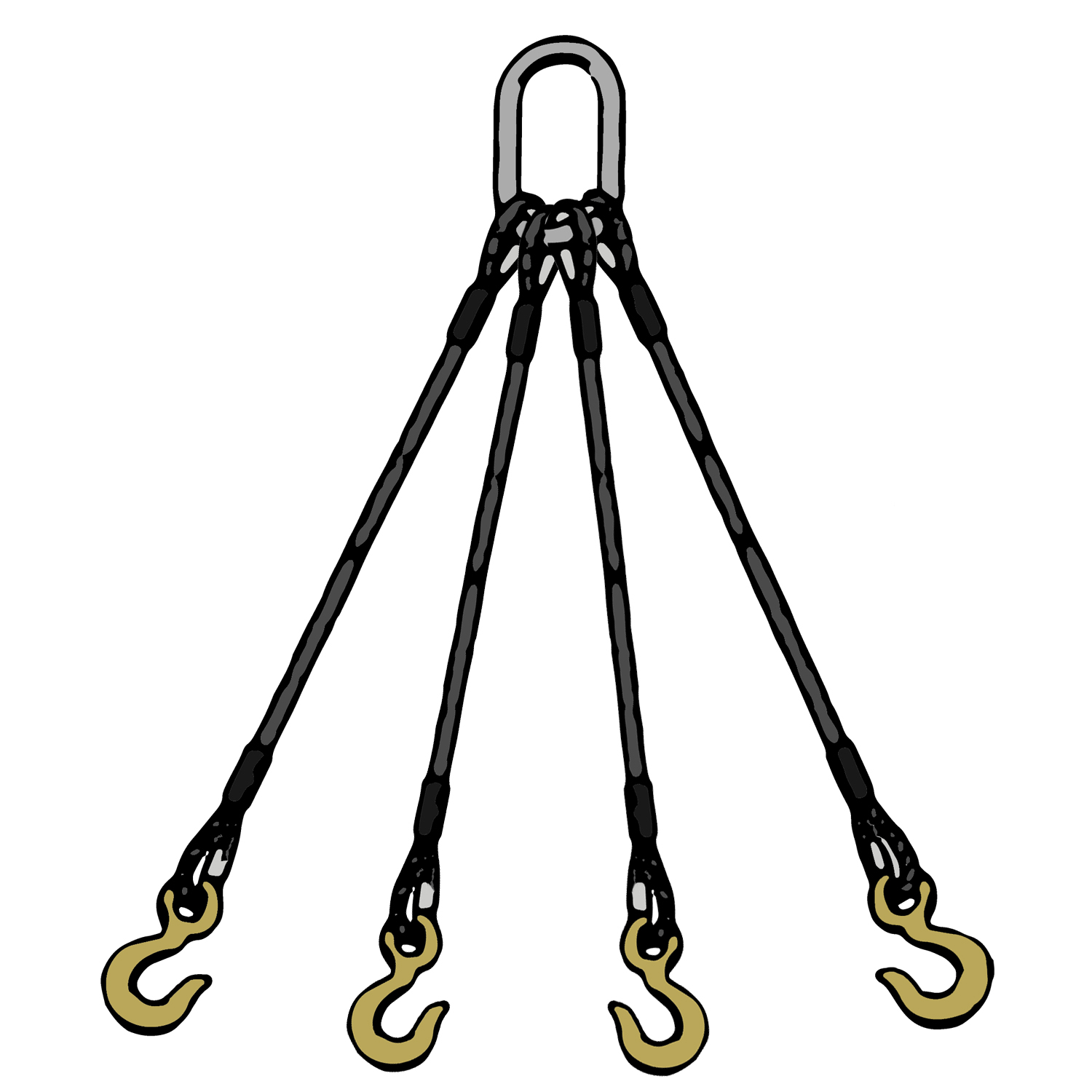 1493 Wire Rope Bridle Sling — Nelson Wire Rope