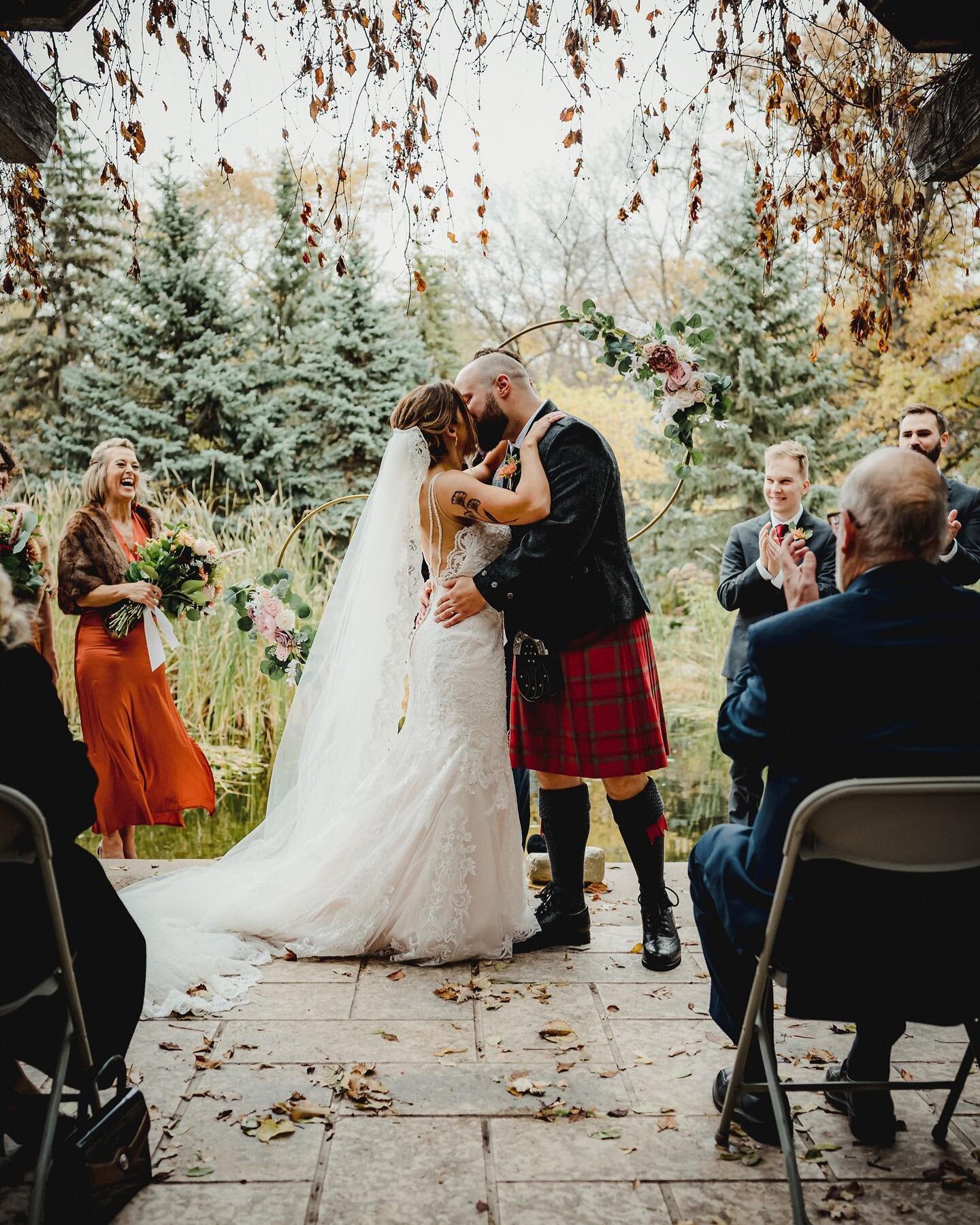 They fell in love with music and eventually each other. Cassandra and Graeme, two talented bagpipe players were meant to be and we were so lucky to witness their special day at Assiniboine Park. 

A first look at the Low Life brewery was followed by 