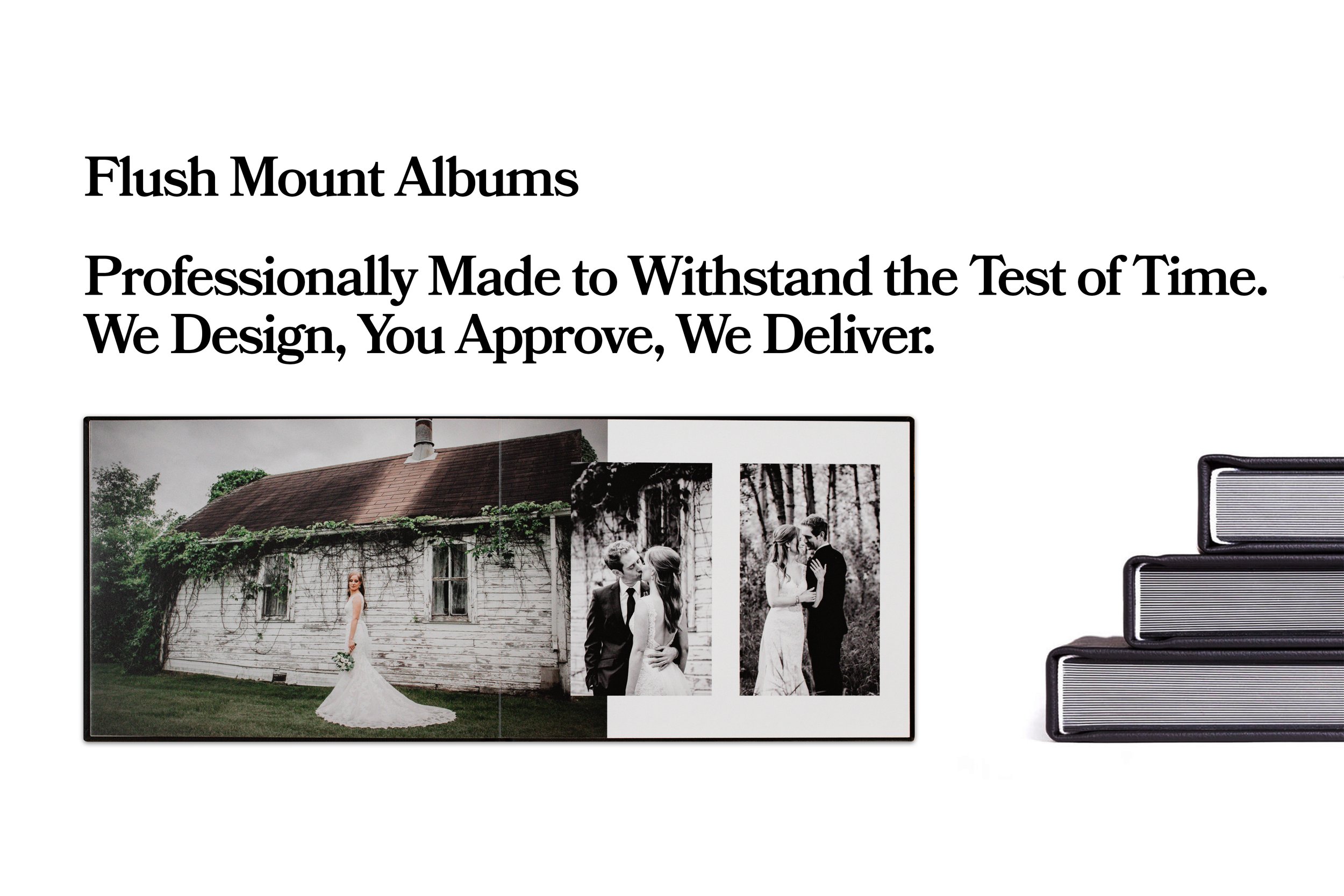 Preserve Your Memories With Our Flush Mount Albums