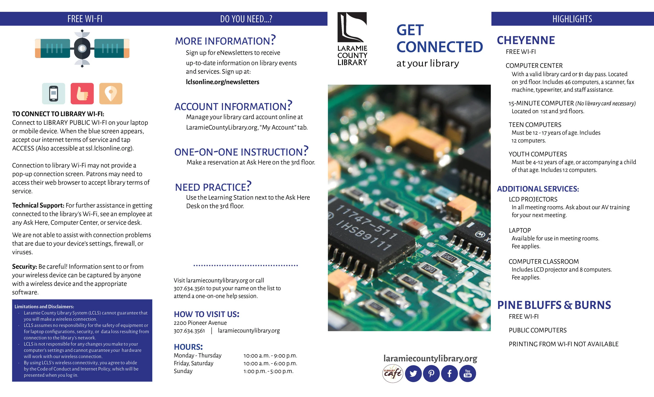 Tri-fold Brochure for LCLS
