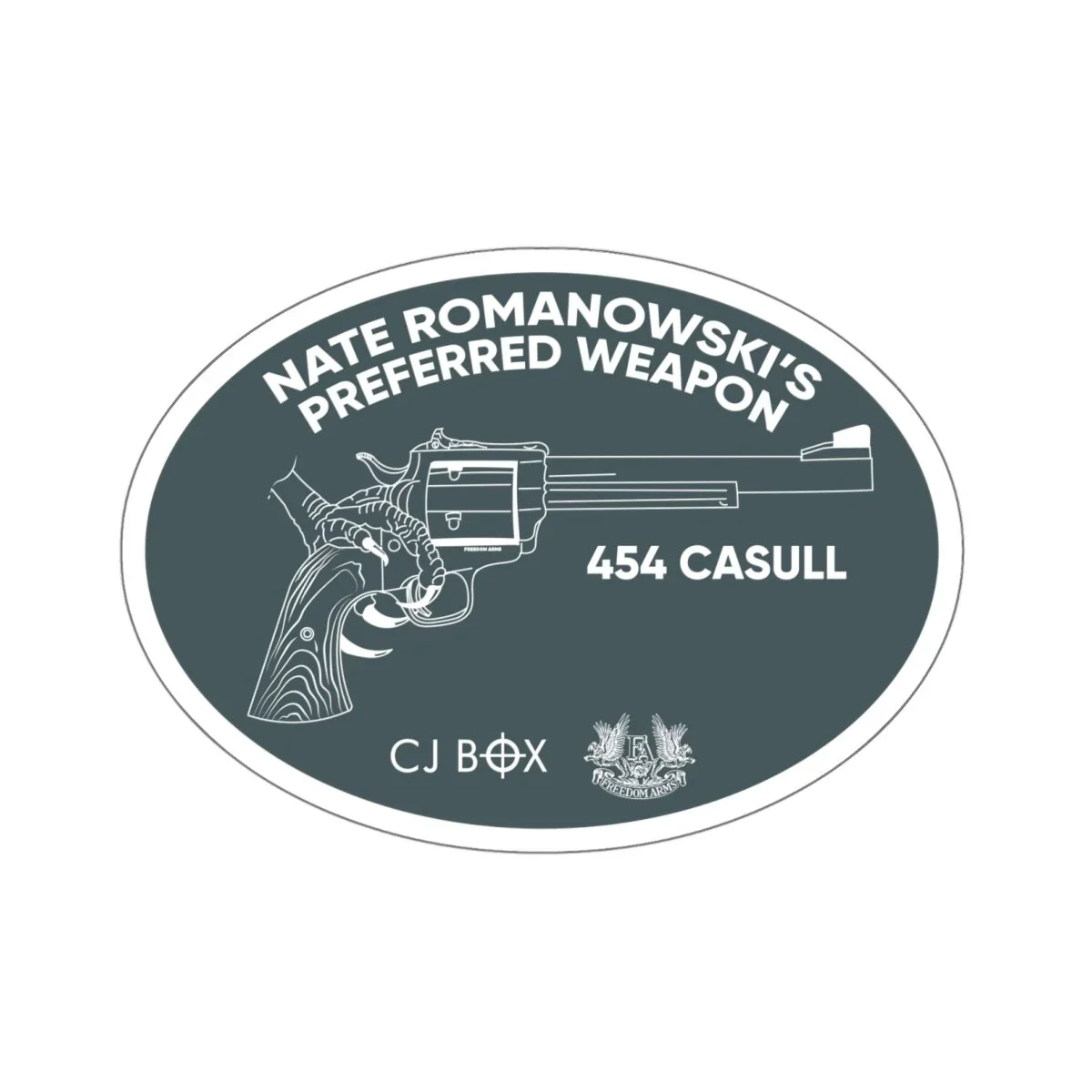 Box & Freedom Arms Collaboration Sticker