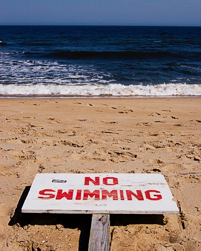 #beach #noswimming #asburypark #asburyparkbeach #summer #color #colorphotography