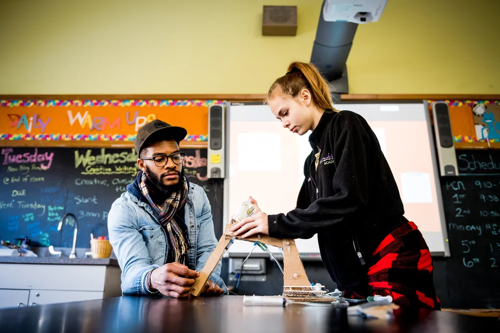 Life at LJA Middle School Laura Jeffrey Academy