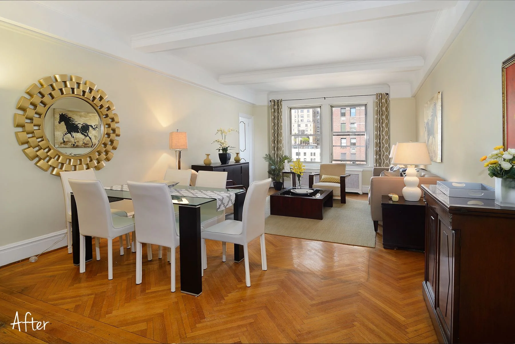 After shot. &nbsp;This room has a whole new life.