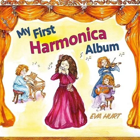 This is a fabulous collection of harmonica pieces that anyone can listen to. The CD includes sixteen pieces by Bach, Mozart, Shostakovich, Boccherini, Shubert, Zgraja and many more. It is a great selection of harmonica pieces, each chosen for both its appeal to listener and its ability to show the versatility of this wonderful instrument. Each piece is played beautifully, not 'kiddified' in any way, which makes it a joy for adults to listen to as well. Inspirational, useful and great for long car journeys. It is an ideal selection for listening or background music. ********************************************************************************* To jest muzyka dla młodych ludzi i dla ludzi młodych duchem - innymi słowy, ta muzyka jest dla Państwa. Są tu pająki, Król kwiatów, zamek i żaba. Ta żaba nie jest tylko zwierzęciem, ale jest instrumentem, który zainspirował kompozycje Evy Hurt, “Frog z Plaza de España”,ostatni utwór na tej płycie. Eva skomponowała ten XXI- wieczny utwór ale na płycie tej są tez kompozycje Jana Sebastiana Bacha z XVIII wieku i innych kompozytorów z dawnych czasów. Niektóre zostały zaadaptowane na harmonijkę, na przykład Porgi Amor z Wesela Figara Mozarta. Inne kompozycje zostały skomponowane specjalnie na harmonijkę chromatyczna, na przykład przez współczesnego polskiego kompozytora -Zygmunta Zgraje. Ta płyta to nowy album “My First Harmonijka Album– co znaczy "Mój pierwszy album harmonijkowy" , w którym towarzysza jej: gitara, mandolina, fortepian i skrzypce. Kiedy słucha sie tych nagrań, dźwięk jest tak wyraźny, że ma sie wrażenie iż muzycy grają właśnie dla Ciebie– bo właśnie tak jest! Peter Walker- New Culture Revolution