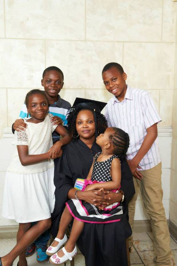 A proud Role Model Mom pictured above
