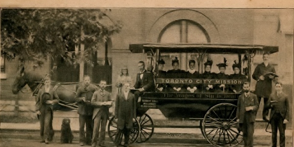 Gospel Carriage Wagon, early 1900s