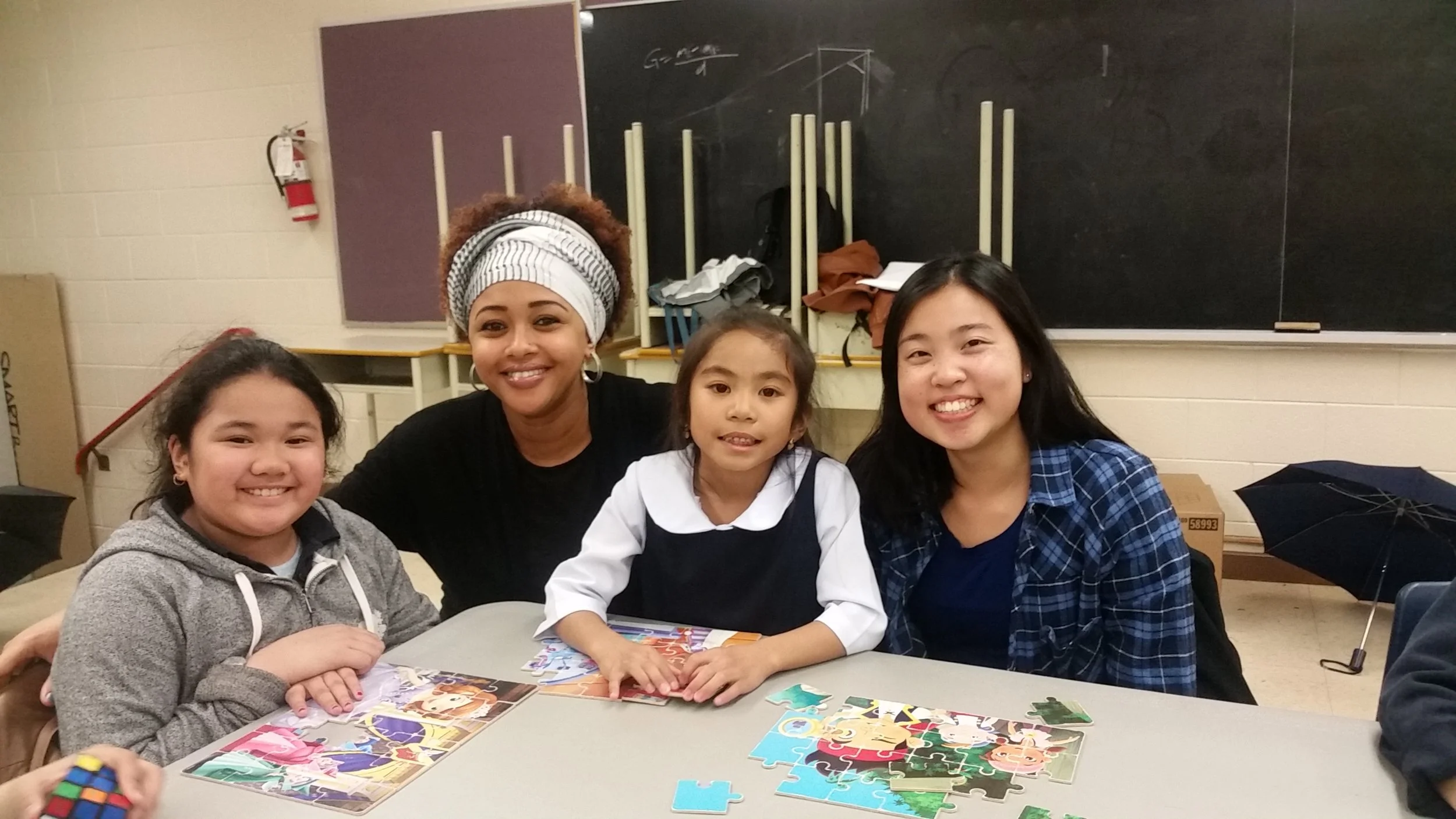 Melat visiting St. James Town