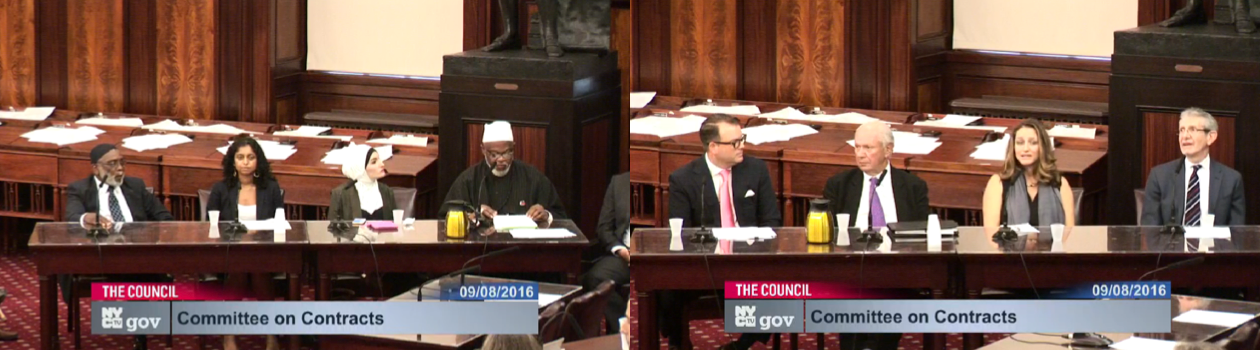 Left: Standing for #FreedomToBoycott human rights abusers. Right: Pushing for the suppression of speech. 