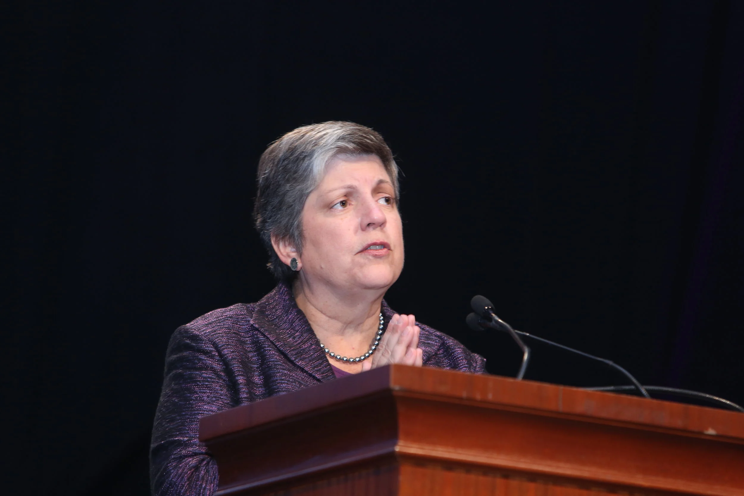 UC President Janet Napolitano. Credit: ASIS International 