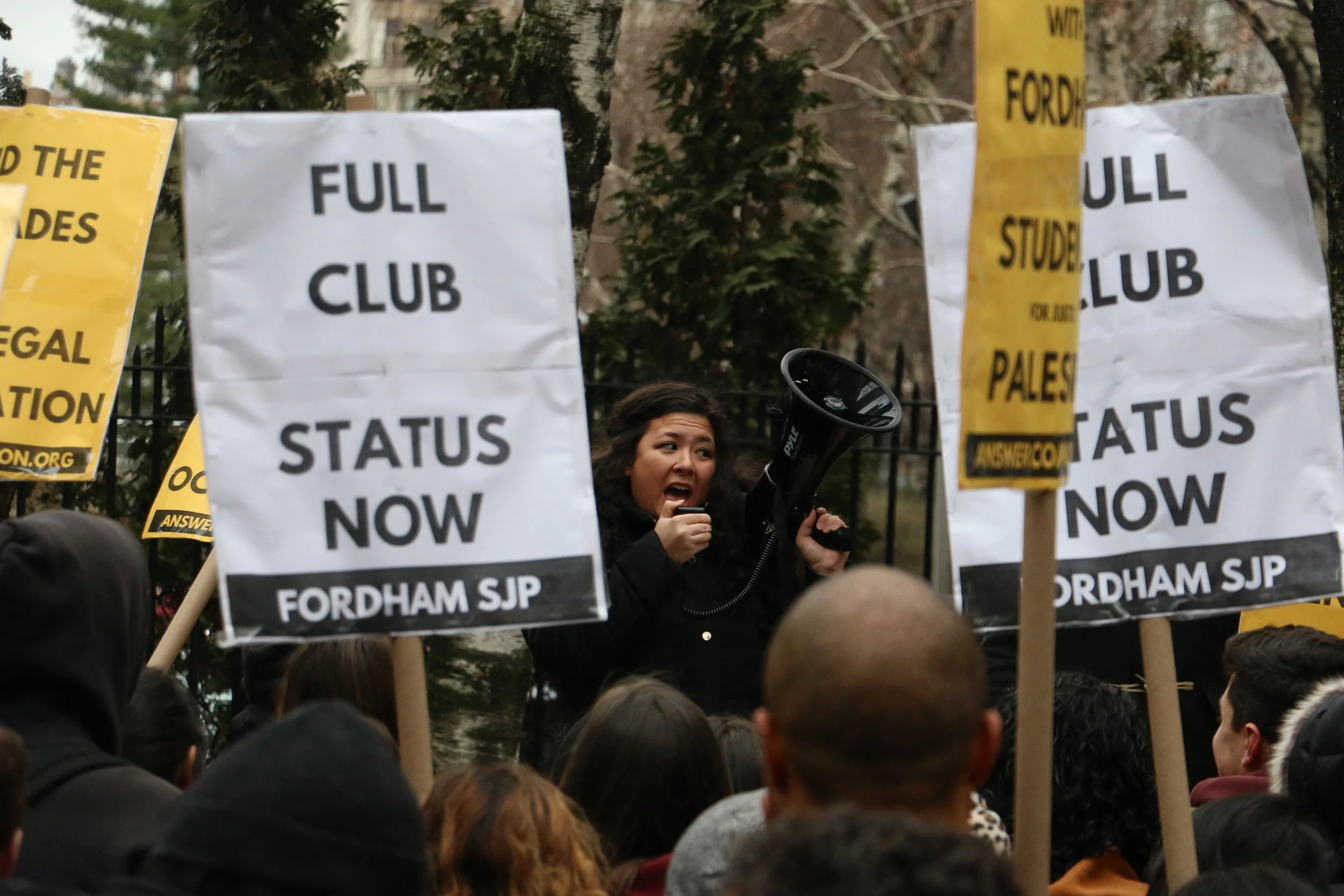 Students Oppose Fordham's Motion to Dismiss Lawsuit over Justice for Palestine Club Ban