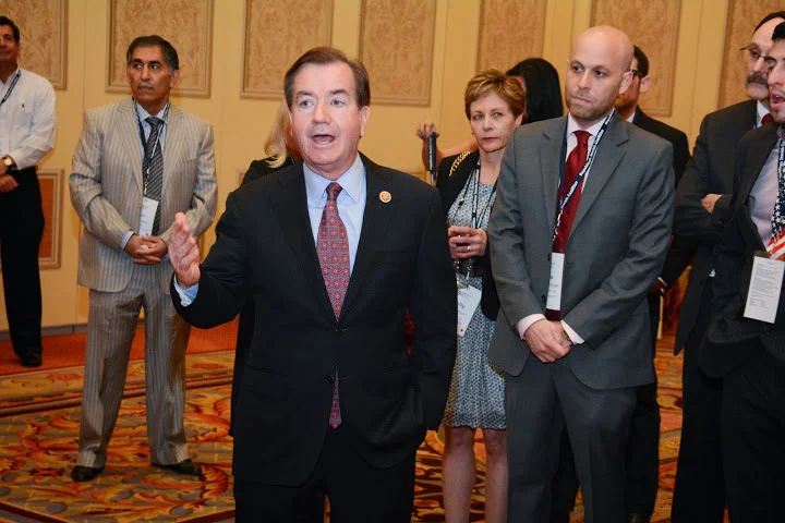 Republican Rep. Ed Royce introduced the amended version of the Israel Anti-Boycott Act. Photo: Pablo Kleinman/Flickr.
