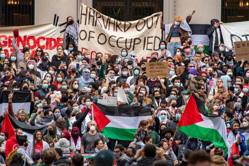 Harvard Students Face New Punishments For Protesting for Palestine, Palestine Legal Receives 300% More Requests Since Pre-2023