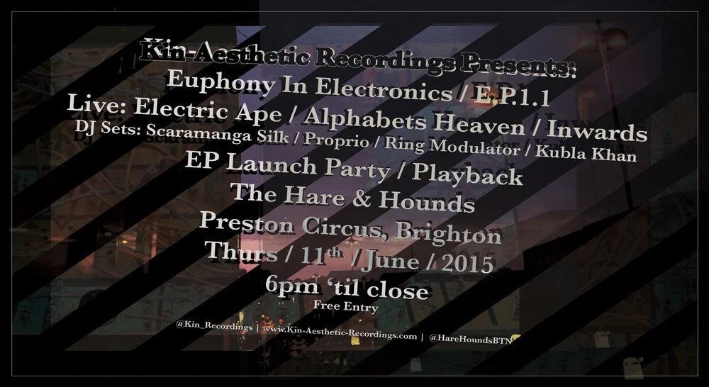 Va: E.I.E. E.P.1.1 Launch: LIVE > Alphabets Heaven / Electric Ape / Inwards + DJs