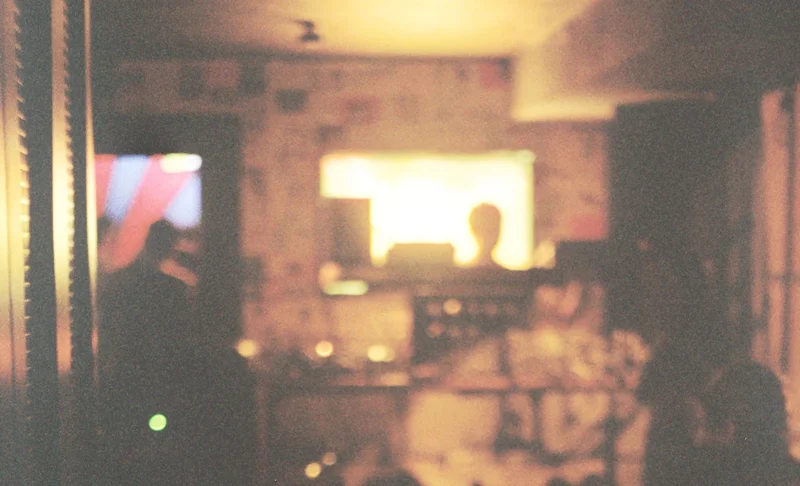        Jonny Alphabets Heaven behind the decks at the Euphony In Electronics 1.1 launch at Shutterbug, Shoreditch. 