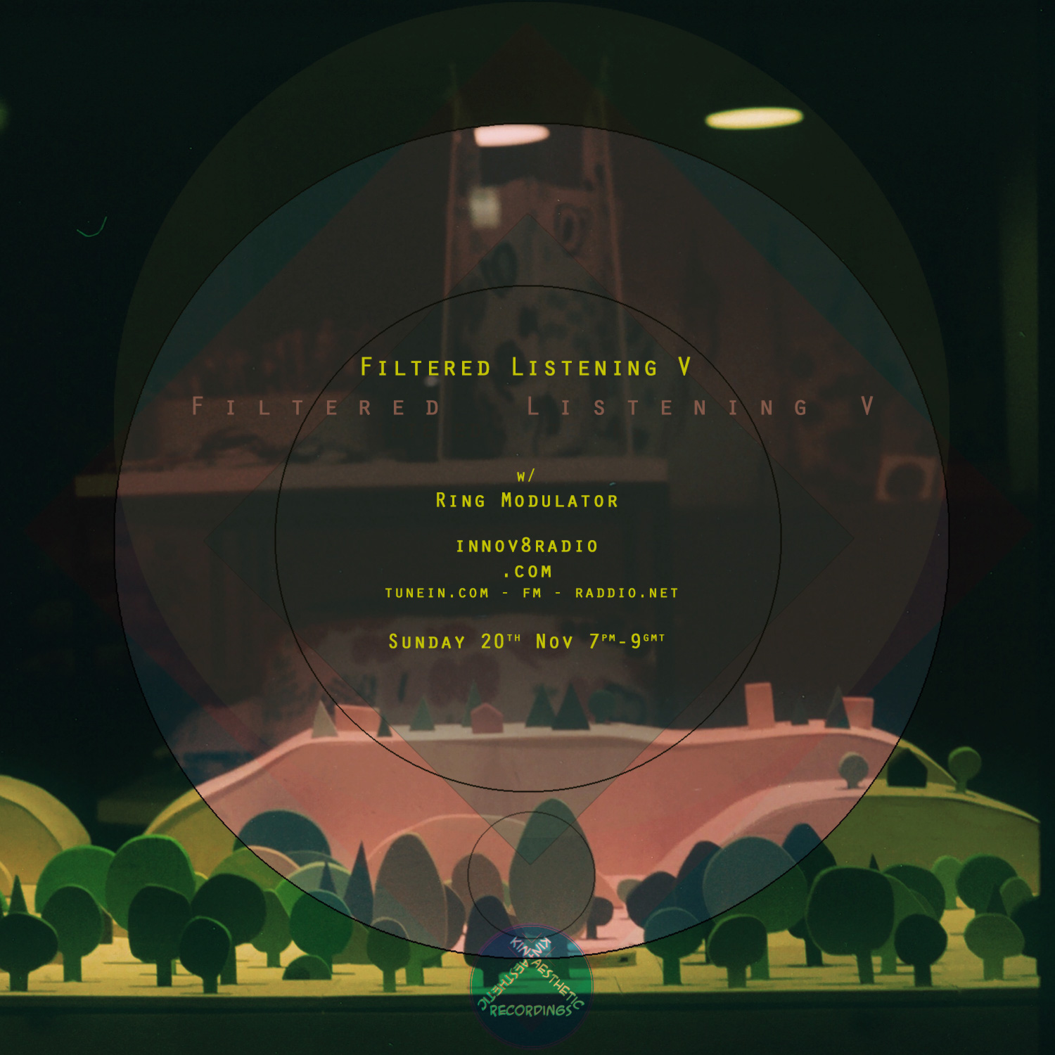 Filtered Listening #5 | Innov8radio | Ring Modulator | 20th Nov 2016 | Listen back here: