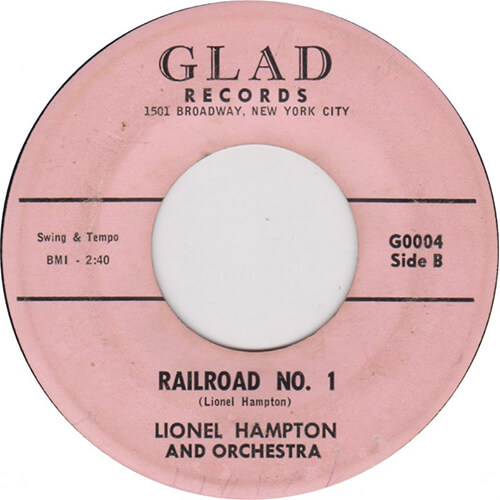 Lionel Hampton – Railroad No.1 [1960, Glad]