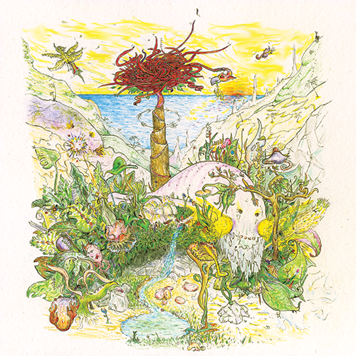  Cover artwork by King Lagoon's own Rodrigo Kerr. 