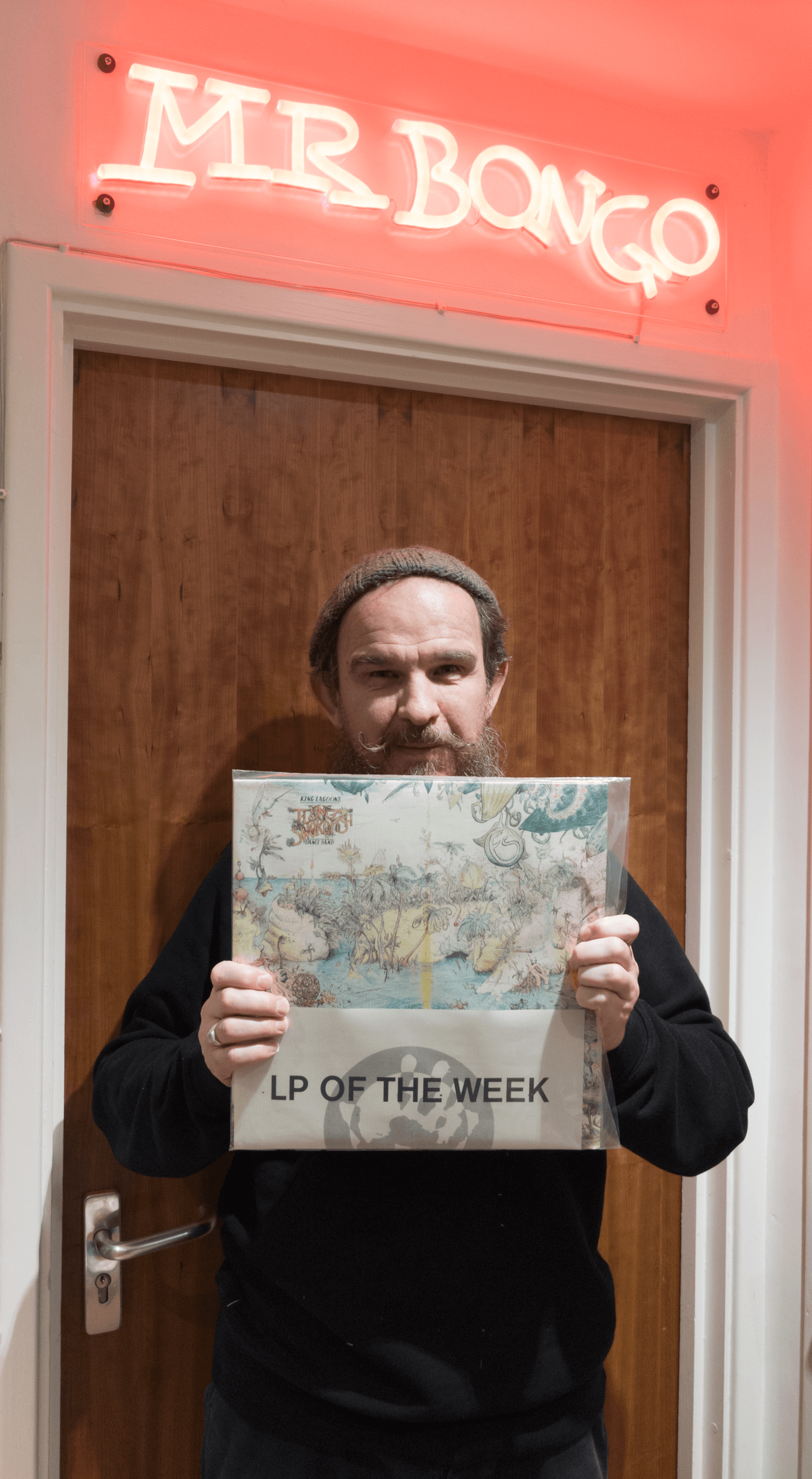  Big thanks to Gareth at Mr Bongo Brighton, King Lagoon' ‘LP of the Week’. 