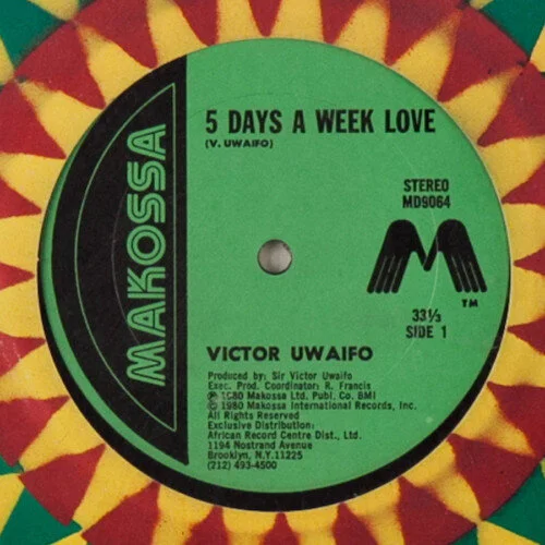 Victor Uwaifo – 5 Days A Week Love.jpg