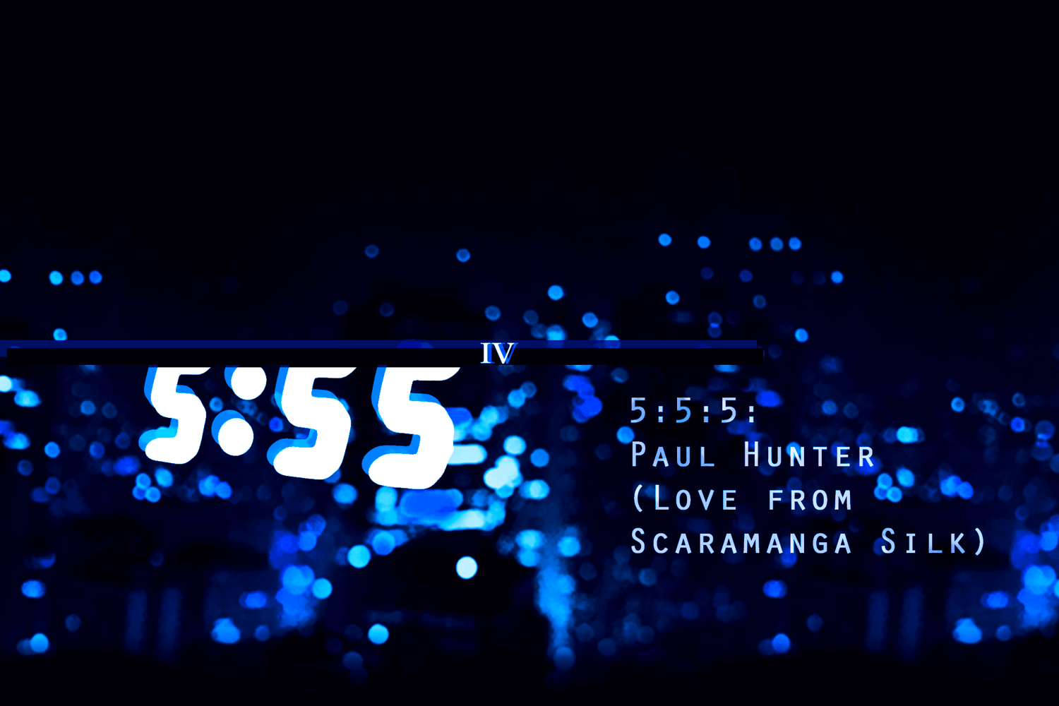   Filtered Listening Blog  - 555-IV: Silk shares his love of Paul Hunter’s aliases, feat. Dual Tone, Small World & Brothers of Soul. 