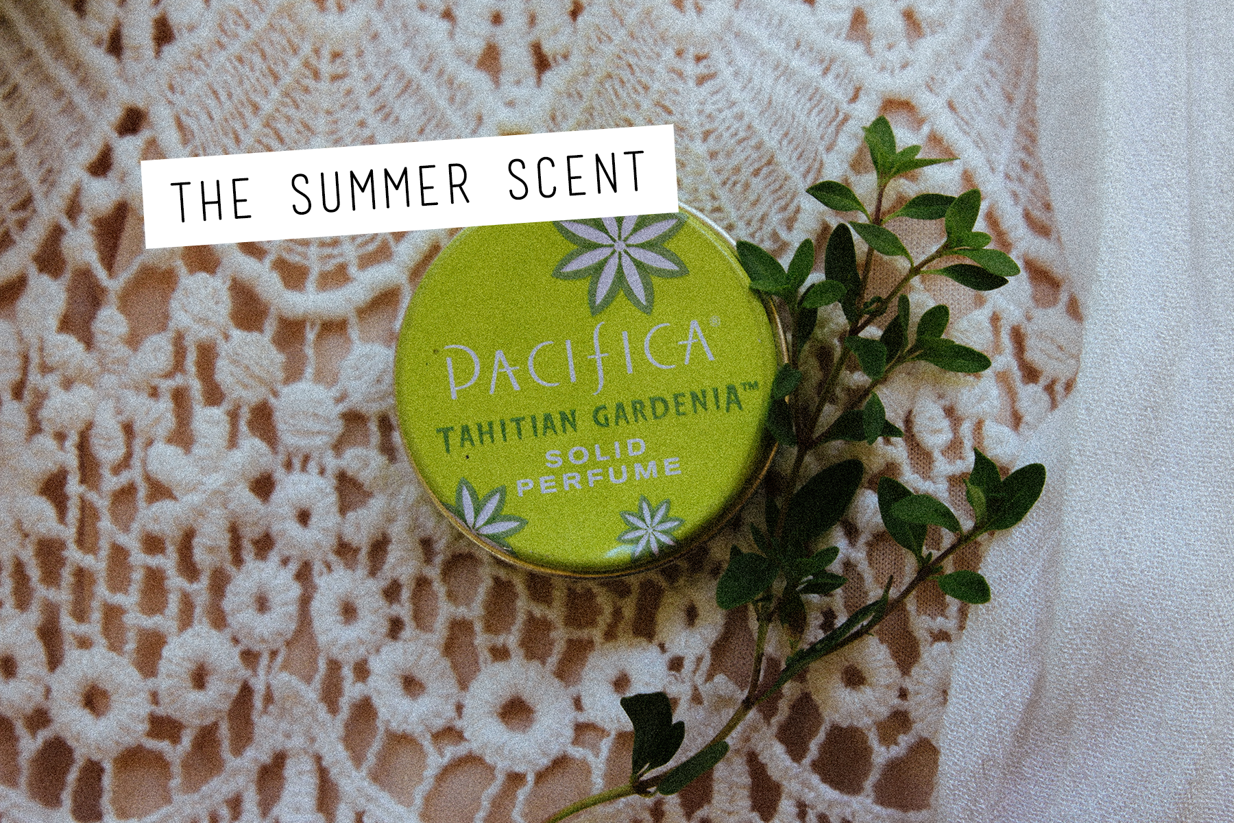 Pacifica Tahitian Gardenia Solid Perfume
