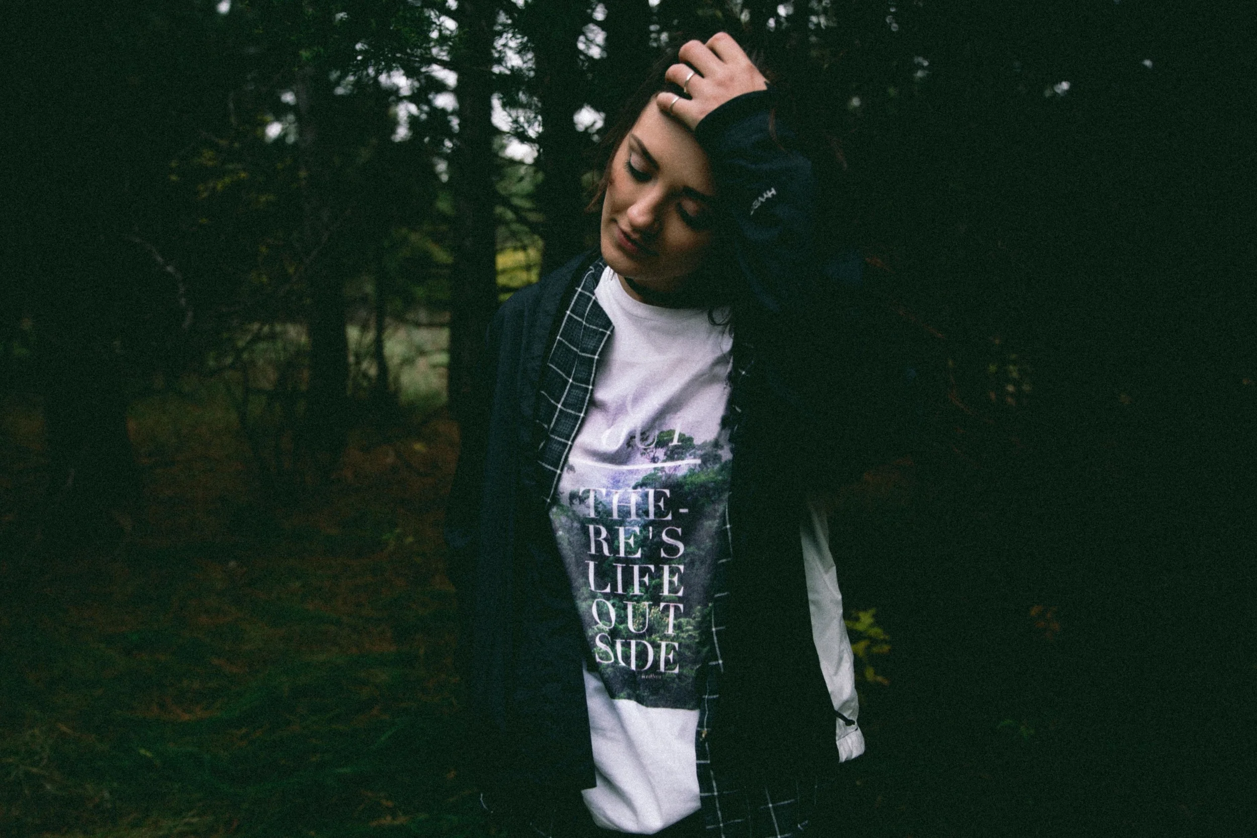 Go Out Tee : Rad | Flannel : Brandy Melville