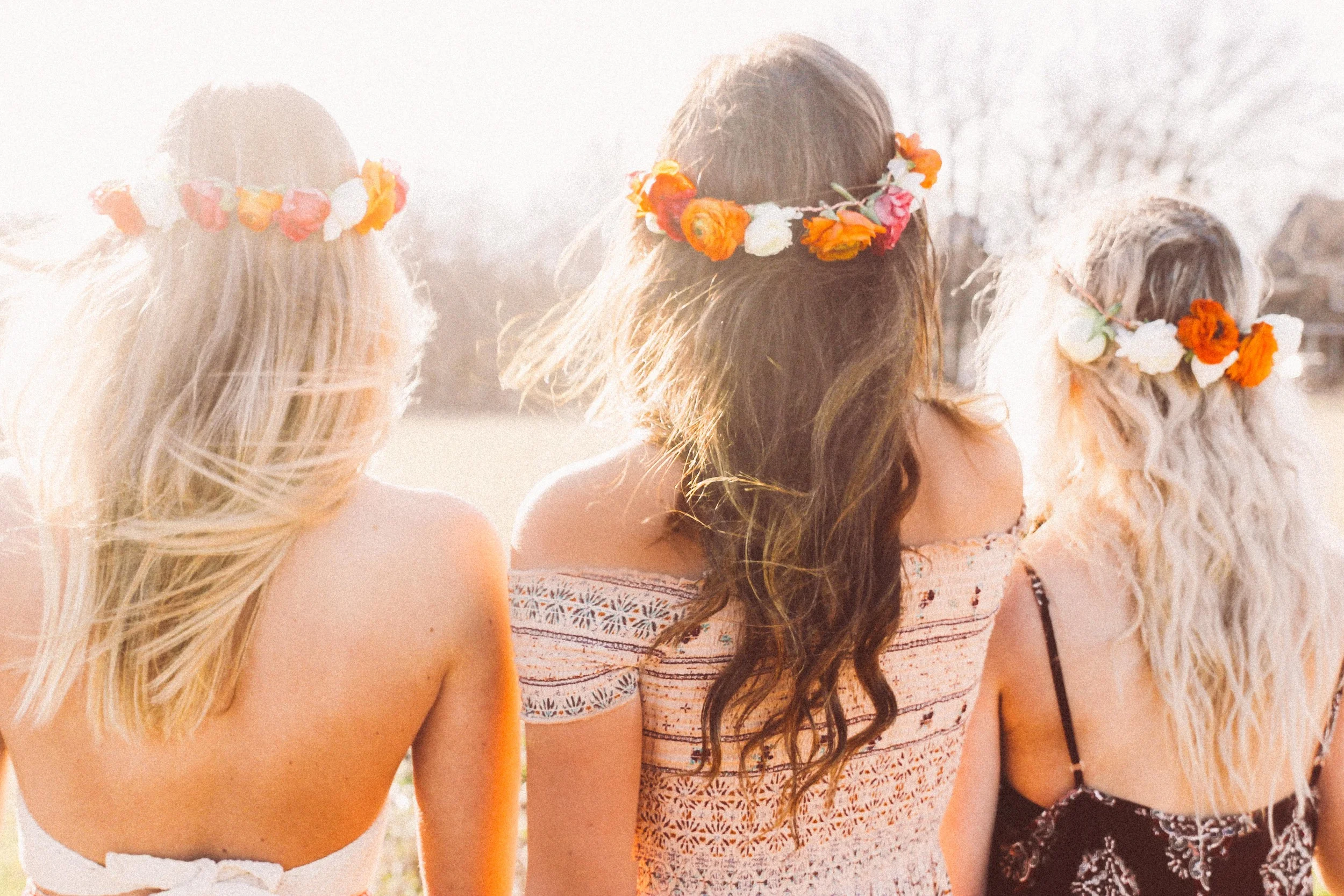 Flowers in Her Hair