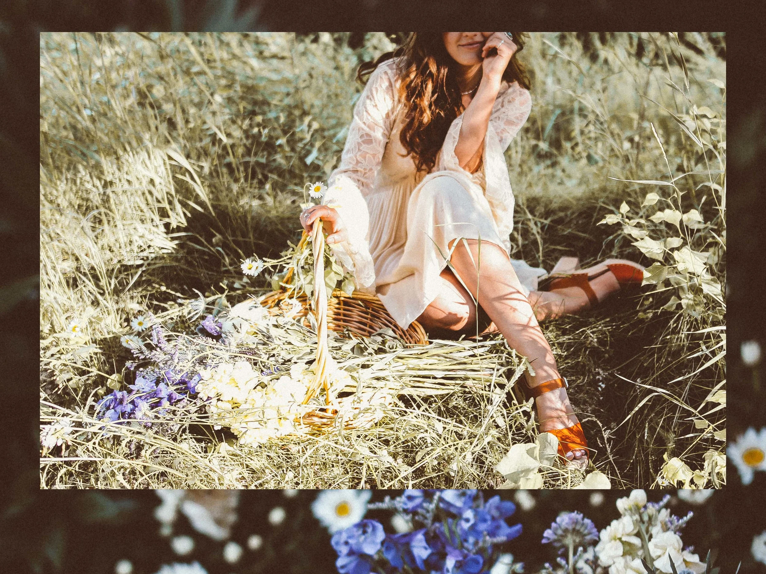 Lotta by Stockholm Highwood Open Tan & Orange Clogs